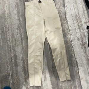 Zara Leather Leggings size L